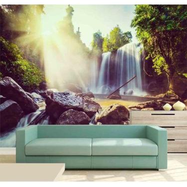 Imagem de Papel de Parede Painel Fotográfico Cachoeira 3D 1M² na 001 - Voce Deco