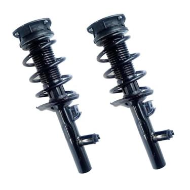 Imagem de YWEISPART Conjunto de amortecedores dianteiros 5Q0413031FA com componentes eletrônicos compatíveis com VW Golf MK7 R GTI 2015-2020