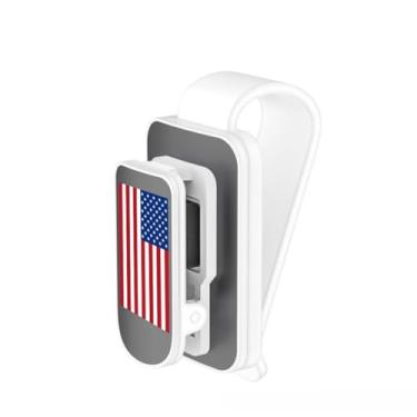 Imagem de Recazi Viseiras de sol de carro Molduras de sol de metal clipes de óculos de sol armações de metal para óculos e porta-cartões de bilhete acessórios interiores de carros SUVs caminhonetes caminhonetes