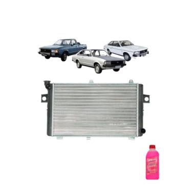 Imagem de Kit Radiador Ford Corcel II Del Rey + Aditivo Visconde Rosa Pronto Uso
