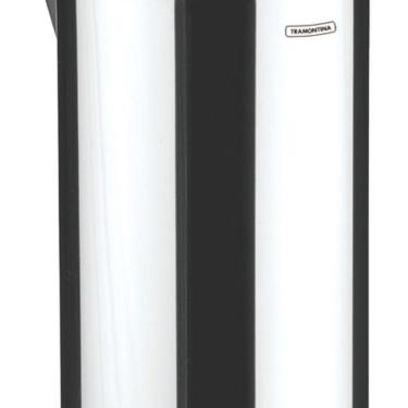 Imagem de Lixeira Inox C/ Pedal 30L Balde Interno Removível Tramontina