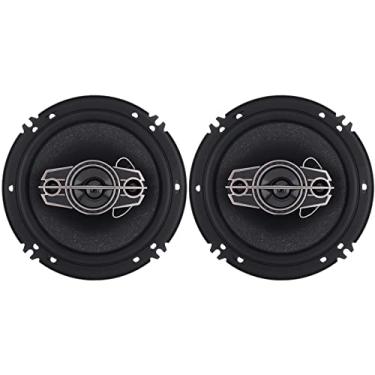 Imagem de Um Par de Alto-Falantes Porta Estéreo para Carro 6 Polegadas 600 Watts Máx 4 Vias Tweeters Áudio Total Coaxiais