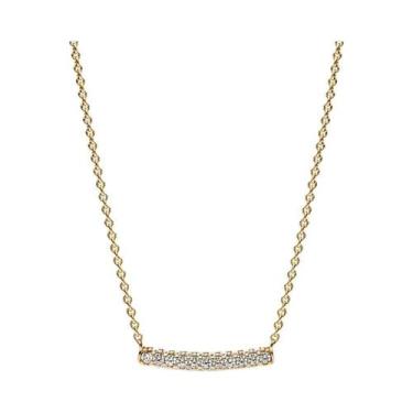 Imagem de Colar Feminino De Prata 925 Com Laço Rosa, Coração Vermelho E Flor  Jo