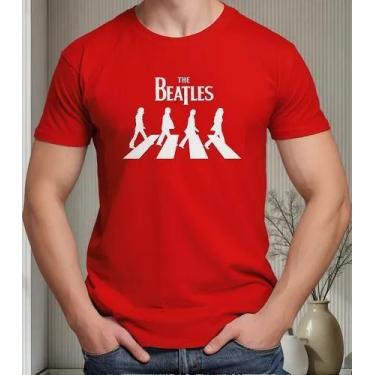 Imagem de Camiseta Camisa Feminina Masculina Adulto Algodão Banda de Rock The Be