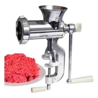 Imagem de Moedor Manual De Carne N 8 Hamburguer E Linguica - Genérica