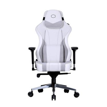 Imagem de Cadeira Gamer Cooler Master Caliber X2C Cinza E Branca Com Base De Aço Cmi-gcx2c-gw