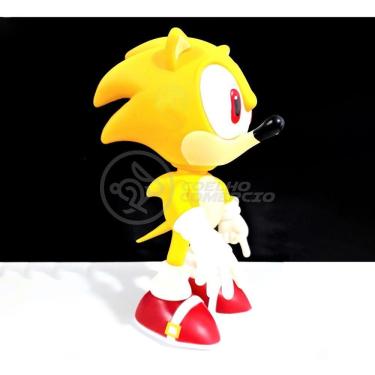 Imagem de Boneco Action Figure Super Sonic 23cm Sonic