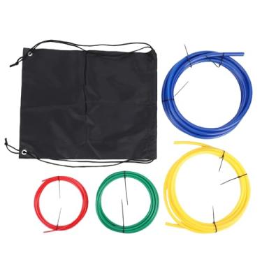 Imagem de Fafeicy Conjunto de Dobrador de Tubo de Cobre, Ferramentas HVAC de 1/4 pol. a 5/8 pol. Kit de Dobra de Tubo de 4 Pés de Comprimento de Plástico PE para Instalação e Reparo de Ar