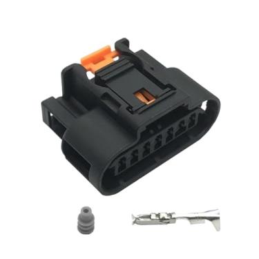 Imagem de SSXLSMYXGS Conector de bobina de ignição automotiva de 7 pinos 1,5 mm, adaptador de chicote elétrico à prova d'água para peças de reposição de reparo de motor de veículo de caminhão de carro