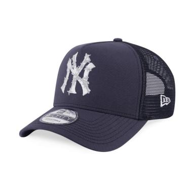 Imagem de Boné New Era 9FORTY A-Frame Trucker Street Graphic New York Yankees MLB-Masculino