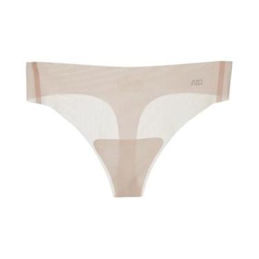 Imagem de Calcinhas Thong Ultra-finas Transparentes De Baixa Cintura Para Mulher