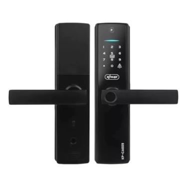 Imagem de Fechadura Eletrônica Digital Biométrica C/Câmera Wi-fi descrição atrativa com mais de um mil caracteres