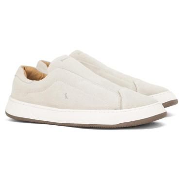 Imagem de Tênis Masculino Reserva RSV Go Easy Slip Couro Camurça Calce Fácil 753160077-Masculino