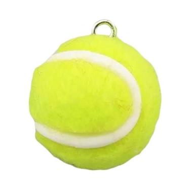 Imagem de 10 pçs simulação tênis golfe chaveiro pingente presente esportivo diy 