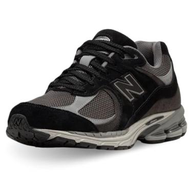 Imagem de New Balance Tênis masculino 2002R, Castlerock preto cinza, 40
