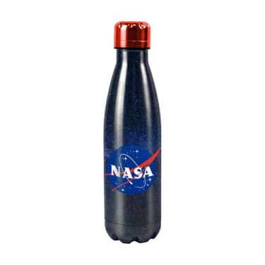 Imagem de Garrafa Termica - Galaxy - Aço Inox - Parede Dupla - 500ml - Nasa - Full Fit
