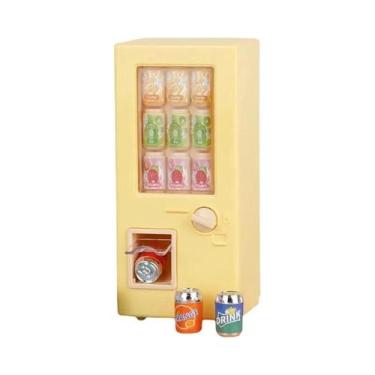 Imagem de Conjunto De Máquina De Bebidas Miniatura Para Casa De Bonecas 1:12, Mo
