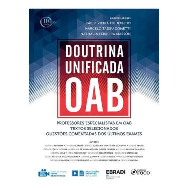 Imagem de Doutrina Unificada OAB - 01Ed/18 - FOCO EDITORA, Sortido
