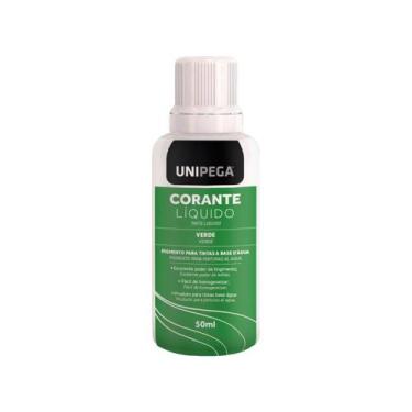 Imagem de Corante Verde 50ml Unipega Concentrado Alta Pigmentação