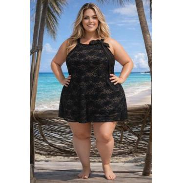 Imagem de Saida De Praia e VESTIDO MULHERES DE 80 A 180 KILOS tamanho grande arr
