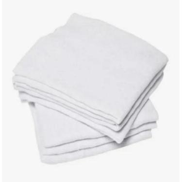 Imagem de Pano de chao Pano de Chão Pano - Branco - 10 - Kit - 42 x 62cm - Zoom 