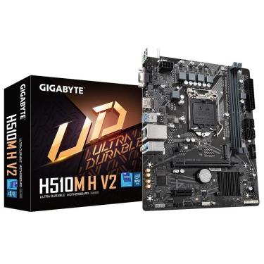 Imagem de Placa Mãe Gigabyte H510M H V2, Intel LGA1200, DDR4  GIGABYTE
