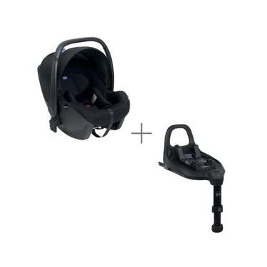 Imagem de Kit Bebê Conforto Chicco Kory Essential + Base Full 360 I-Size Chicco Preto - 6087070950000K 6087070950000k