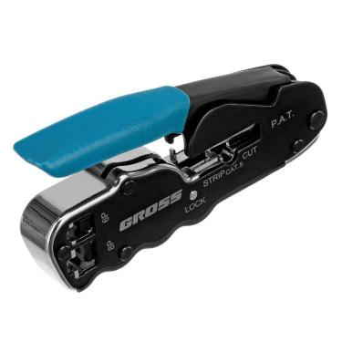 Imagem de Alicate Crimpador Rj11/12 Rj45 Emborrachado Gross