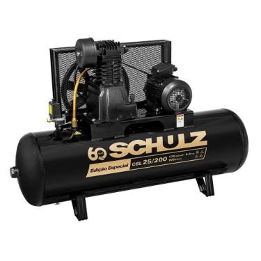 Imagem de Compressor Schulz Csl25br 200l 5 Cv Ip55 175 Lbs Trifásico