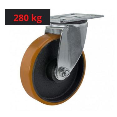 Imagem de Rodizio Industrial 4 Pol. Sem Freio 280 Kg