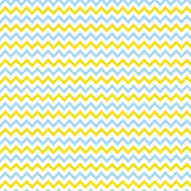Imagem de Papel Parede Chevron Amarelo Branco Azul Decorativo Adesivo