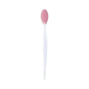 Imagem de Escova De Limpeza Facial De Silicone Dupla Face Para Esfoliação E Remo