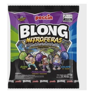 Imagem de Pirulito Blong Nitroferas Sortidos 600g - Peccin