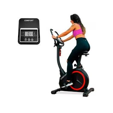 Imagem de Bicicleta Vertical Ergometrica V-2000 Magnética Ajustável Consport