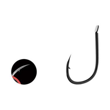 Imagem de Anzóis De Pesca Com Espinhos Em Aço De Alto Carbono Vermelho 1-10  Cai