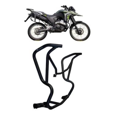 Imagem de Protetor de Motor e Carenagem Coyote Com Pedaleiras Preto - XTZ Lander 250 ABS ano 2025 em Diante - Yamaha
