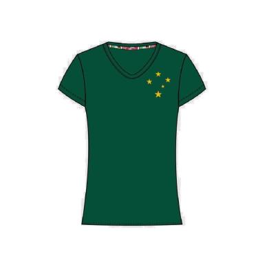 Imagem de CAMISETA WUNDER BRASIL ESTRELA FEMININA-Feminino