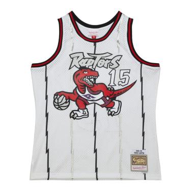 Imagem de Regata Mitchell & Ness Jersey Glitter Swingman Toronto Raptors 1998-99 Vince Carter Mas...