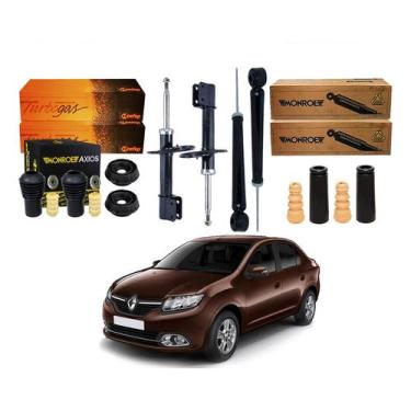 Imagem de Kit Amortecedor Dianteiro Traseiro Logan 1.0 2014 A 2020 - Cofap