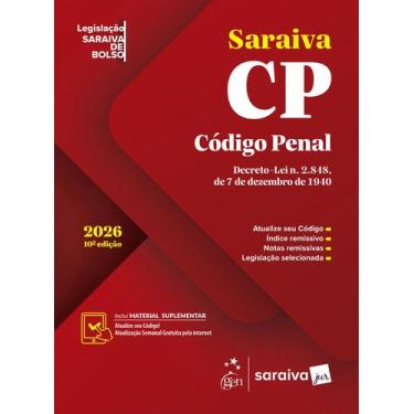 Imagem de Livro - Código Penal - Legislação Saraiva de Bolso - 10ª Edição 2026