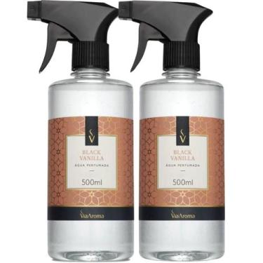 Imagem de Kit 2 Águas Perfumadas 500ml Via Aroma Aromas Exclusivos para Tecidos 