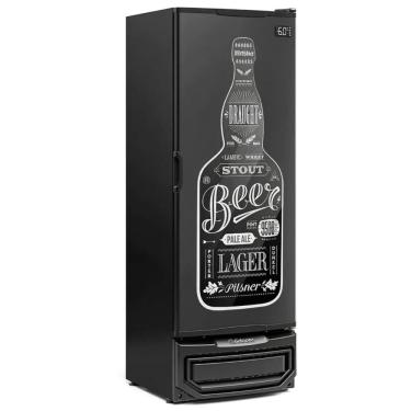 Imagem de Cervejeira Gcb-40 Pr 410 Litros Porta Cega Preto 127V - Gelopar