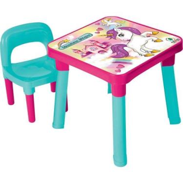 Imagem de Mesa com Cadeira Unicórnio - Monte Líbano