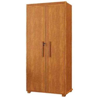 Imagem de Armário Multiuso 5 Prateleiras 2 Pts c/ Chave 100% MDF Apollo Nature -