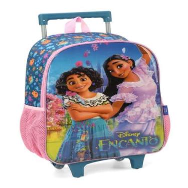 Imagem de Mochila de Rodinhas Infantil Encanto Verde Ref.IC39482ECVD Luxcel