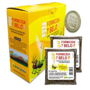 Imagem de Formicida 7 Belo F Eficaz Contra Formigas Cortadeiras  500g - Server Q
