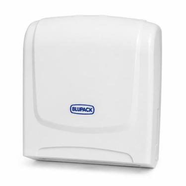 Imagem de Toalheiro Interfolha Branco Blupack para Papel Toalha