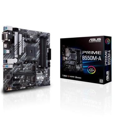 Imagem de Placa Mãe Asus para AMD B550M-A Prime 4xDDR4 mATX 90MB14I0-C