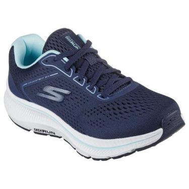 Imagem de Tênis Feminino Esportivo Moderno Consistent Go Run Skechers, Marinho, 
