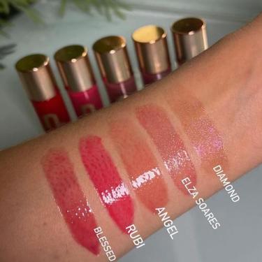 Imagem de Gloss Labial Instant Glow - Nina Makeup Cores:Sun Stone, Sun Stone